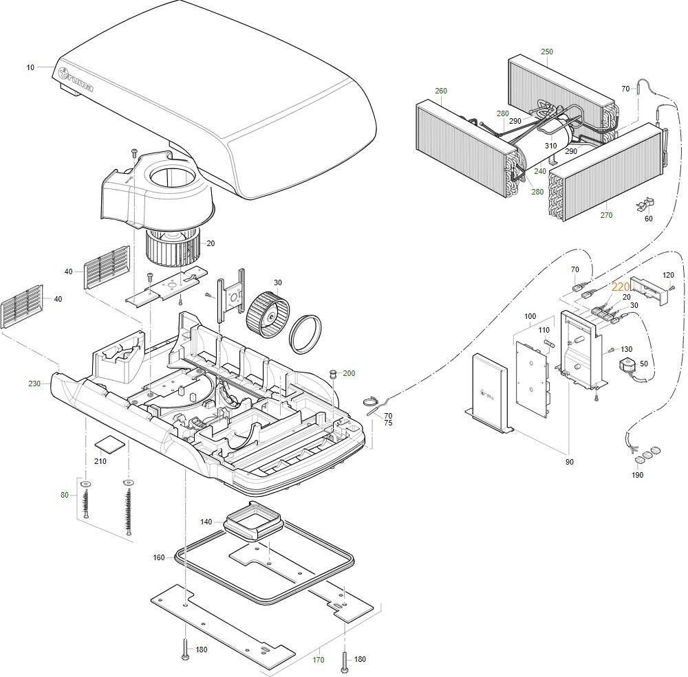 Kompressor Anschlusskabel Truma Ersatzteil Nr 40091 11200 für