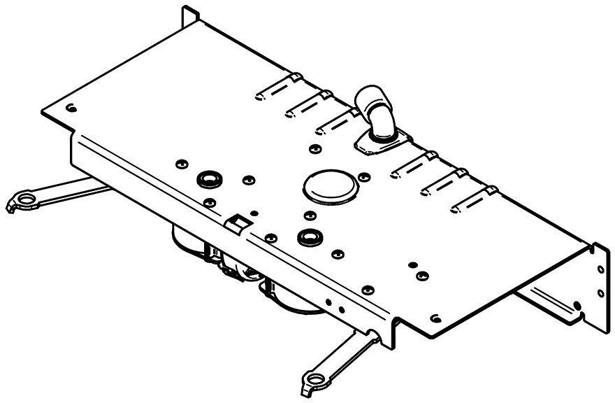 Motor komplett Thule Ersatzteil Nr 1500603229 für Slide Out Step