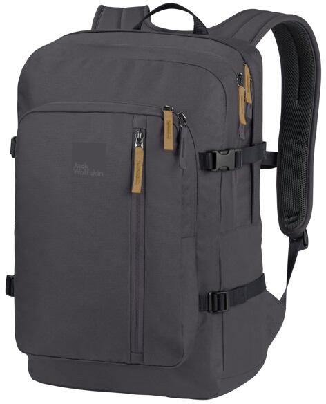 Jack Wolfskin Berkeley De Luxe Rucksack Mit Laptopfach L Dunkelgrau