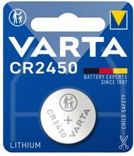 VARTA (2450) Hightech-Lithium-Knopfzelle, Lithium Coin