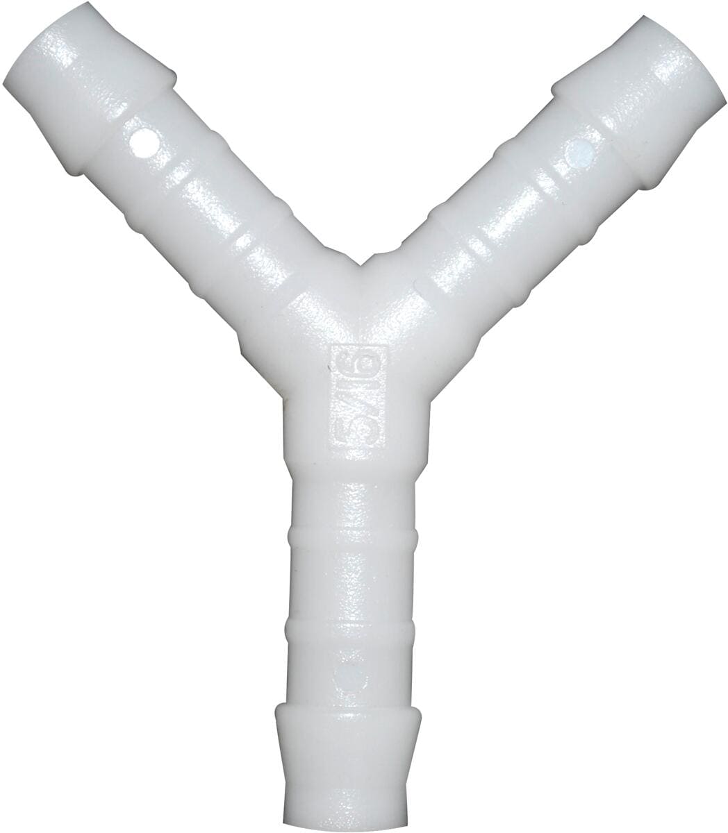 FAWO Schlauchverbinder, Y 19mm, 2er-Pack, weiß