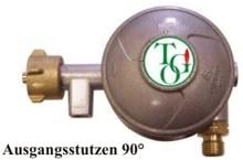 TGO Gasdruckregler für Gewerbe, 90° Abgang, 1,5kg/h, 50mbar