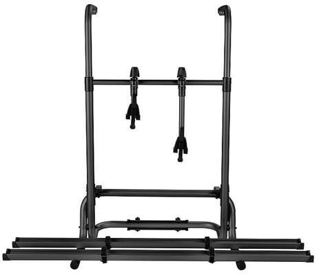 Quipon Heck-Fahrradträger für 2 Fahrräder, schwarz