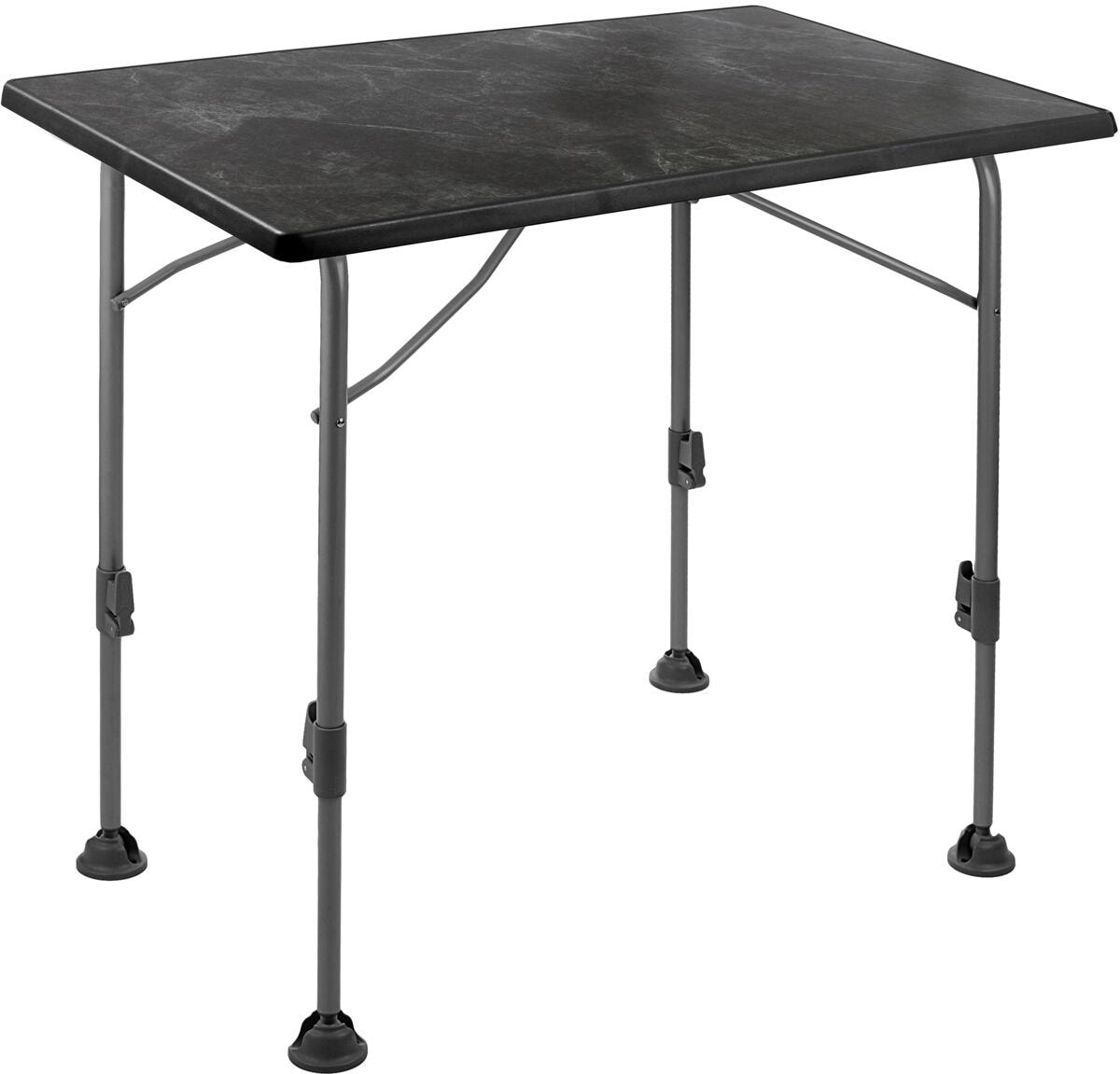 Brunner Linear Black Campingtisch, 115x70xH63/83cm