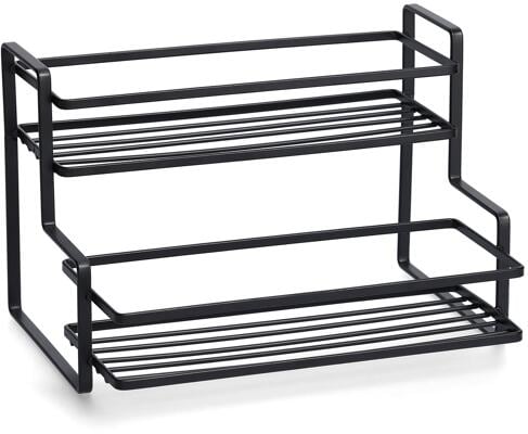 Zeller Gewürzregal, schwarz