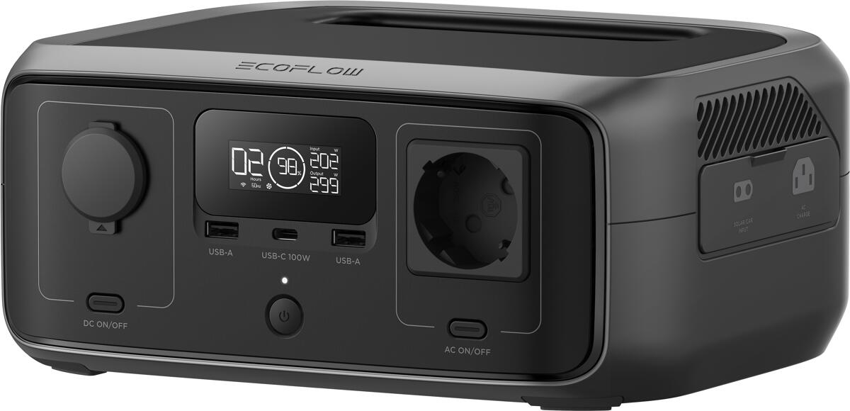 EcoFlow River 3 UPS Lithium-Powerstation, 245Wh