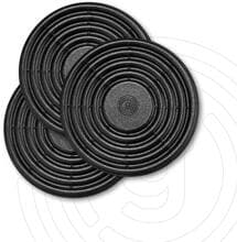 Gelmags M MagUp Stapelset, Ø10cm, 3er-Set, schwarz