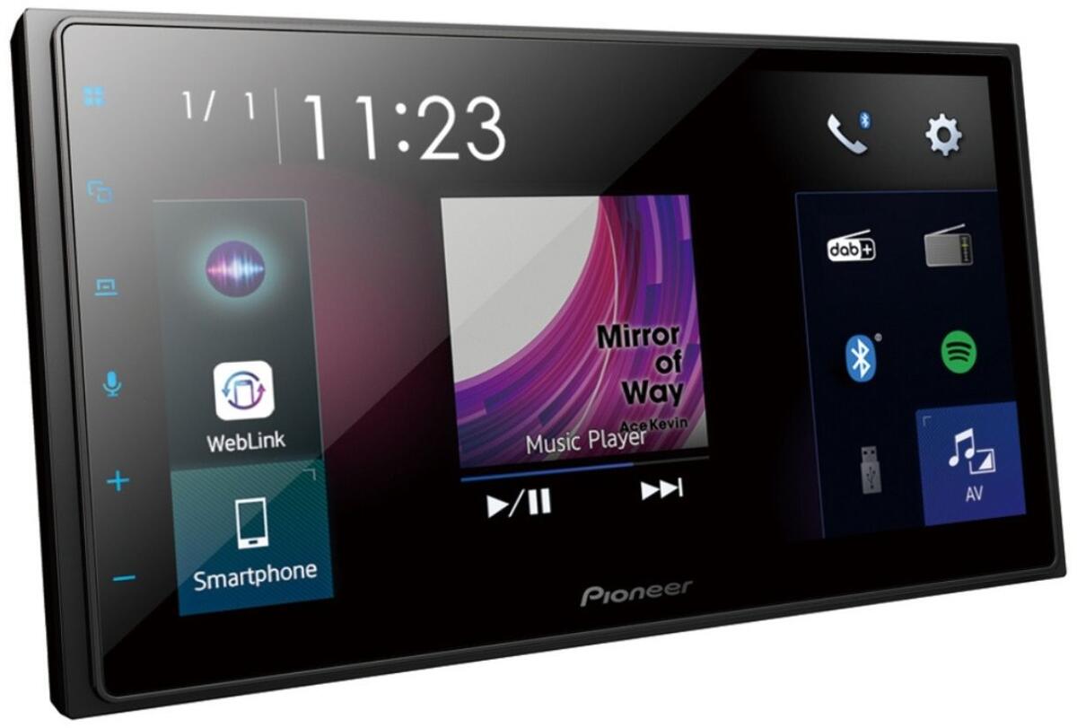 Pioneer SPH-DA250DAB 2-DIN-Mediacenter mit kapazitivem 6,8“-Touchscreen