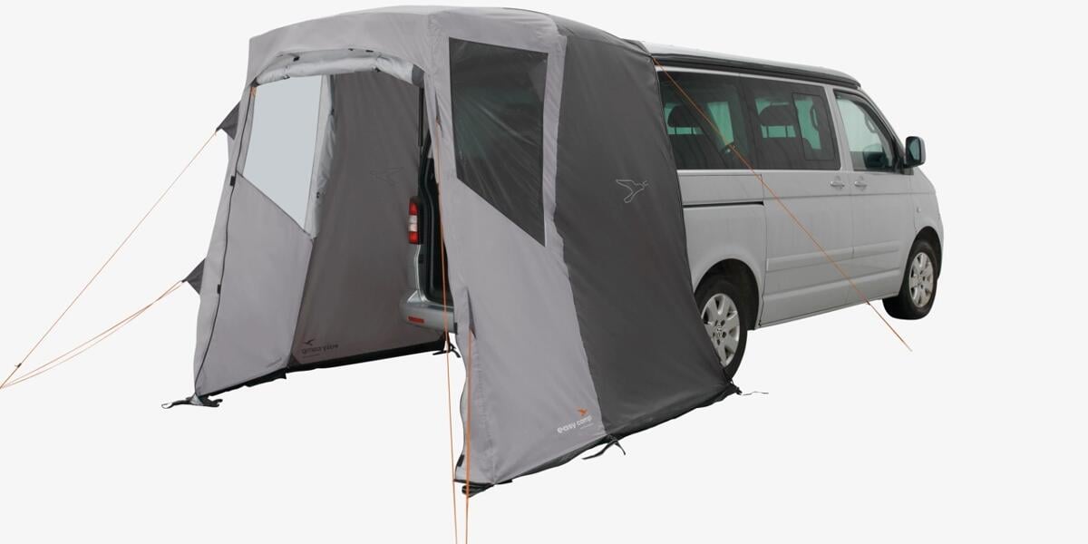 Easy Camp Krossbu Heckzelt, 190x195cm, grau, Version 2025