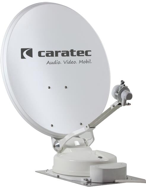 Caratec CASAT600S Sat-Antenne, Smart-D Serie, weiß