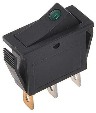 Pro Plus Wippschalter LED, 12V/24V, grün