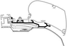 Thule Omnistor 6300 Adapter für Roof Rack Ducato, 325cm