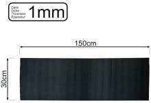 ProPlus Anti-Rutschmatte, schwarz, 150x30cm