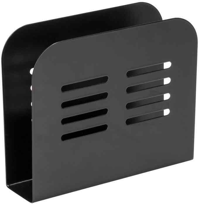 Wenko Baco Serviettenhalter, schwarz