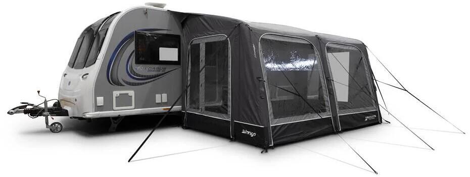 Vango Balletto Pro Air 390 aufblasbares Vorzelt, 250x192x390cm, Shadow Grey