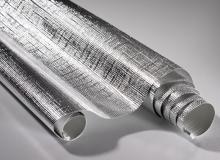 Dometic Verdunklungs-Rollostoff mit Keder (grau) für Seitz-Produkte, 2000x850mm