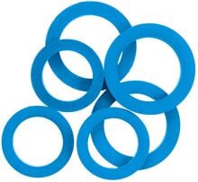 GEKA plus Dichtringset Trinkwasser, 5x O-Ring 9x Dichtring, G1/2,3/4,1, blau