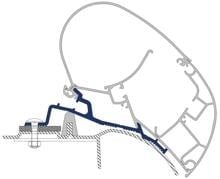 Dometic Perfect Roof (2000/2500) Adapter für Renault Master/Opel Movano/Nissan Interstar, 450cm