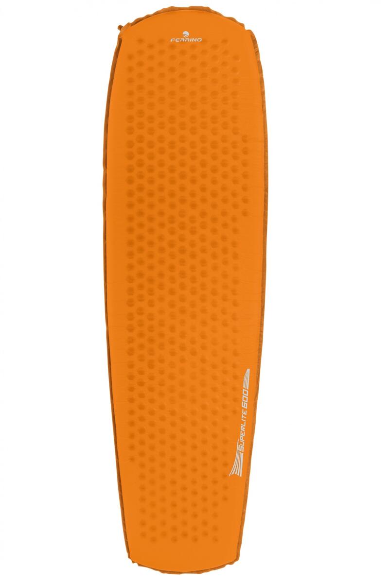 Ferrino Superlite Liegematte, selbstaufblasend, orange, 183x51x3,8cm