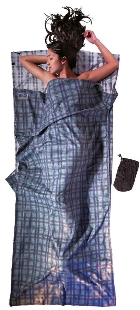 Cocoon TravelSheet Reiseschlafsack, 220x90cm, Flanell, forest