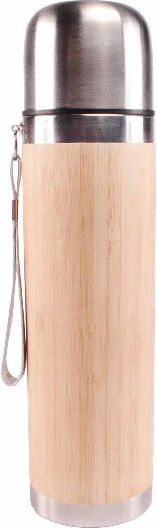 ViaMondo Bambus Thermosflasche, 500ml bei Camping Wagner Campingzubehr