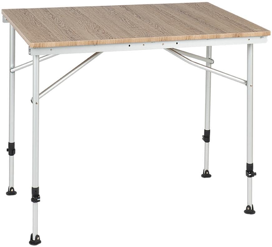 Travellife Sorrento Extended Campingtisch, braun, 80/110/140x70cm