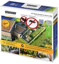 Geyser Base Kit, 25m Schlauch, 10 Düsen, 10 T-Anschlüsse, 3 Stopfen, 5 Schlauchbefestigungen