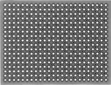 Arisol Twin Gummifußmatte, 62x47cm, schwarz