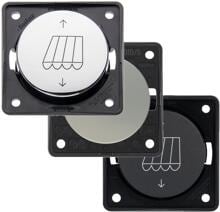 Berker Integro Flow/Pure Wipptaster Markise, 12/24V