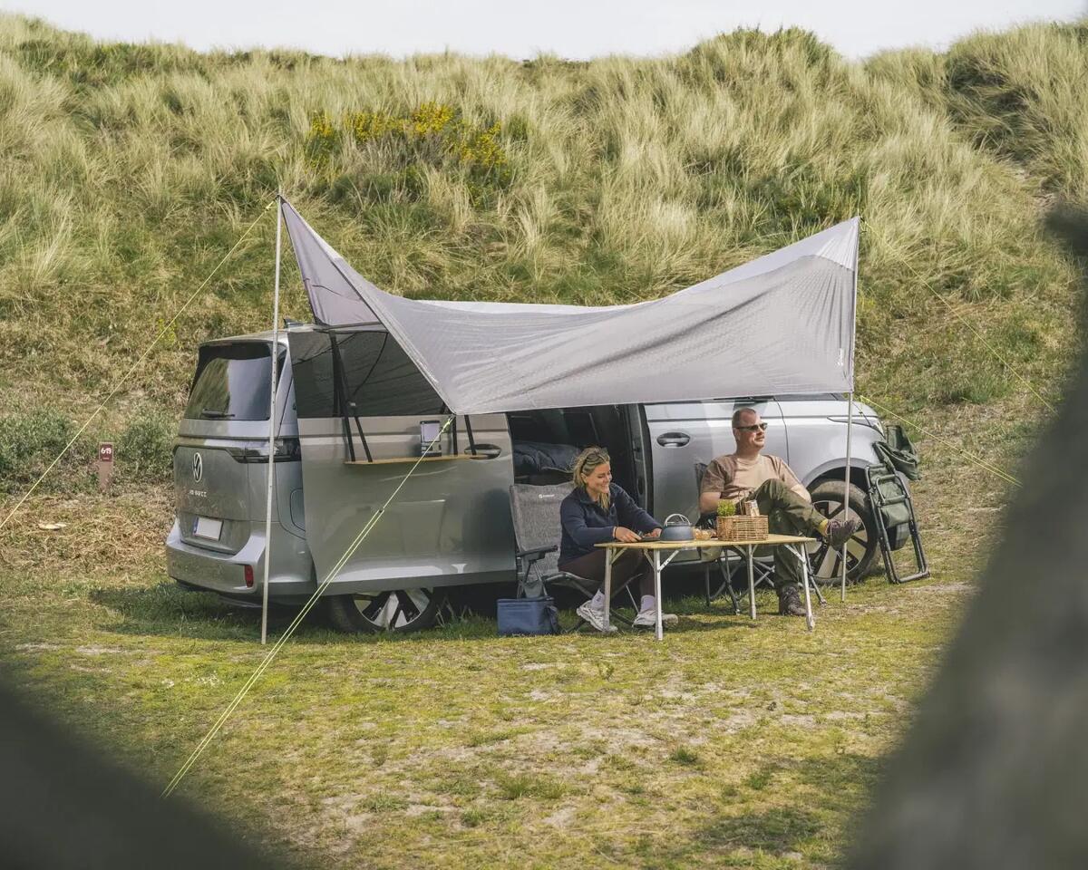 Outwell Fielder Sonnensegel, 400x250cm, grau bei Camping Wagner  Campingzubehr