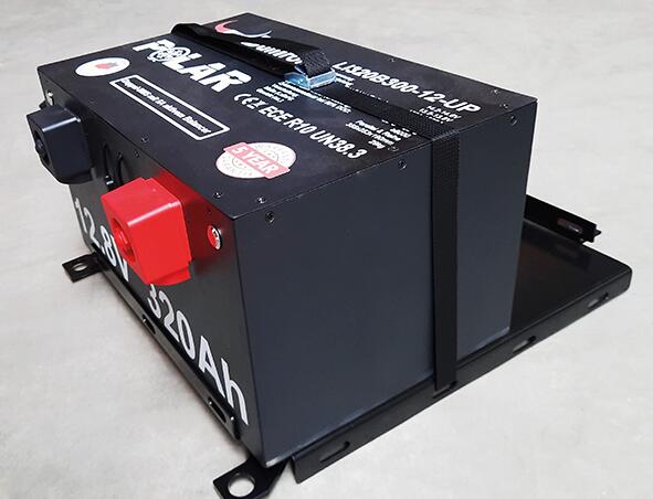 Mobil-Safe Batteriehalterung für Fiat Ducato & Baugleiche ab Baujahr ...
