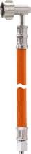 GOK Schlauchleitung Gas, PS 30bar, KLF x RST12, 400mm, ML+DL, orange