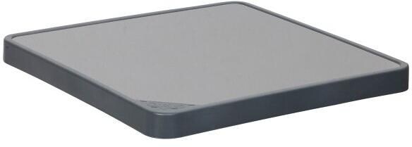 Crespo Tischplatte, 42x42cm, hellgrau