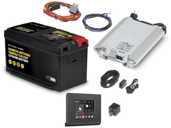 Büttner Dometic Power Set II Lithium Batterie Set, 100Ah