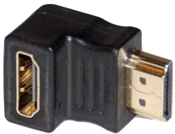 HDMI-Adapter 90 Grad unten