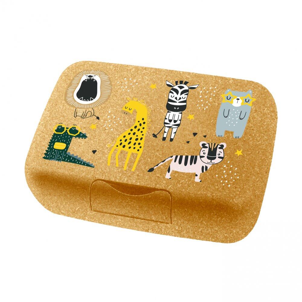 Koziol Candy L Lunchbox, nature wood