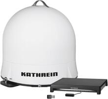 Kathrein CAP 550M Plus Portable Camping Sat-Anlage, weiß