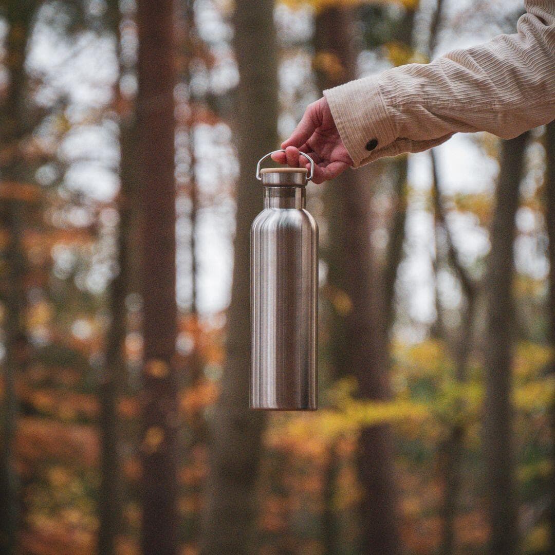 Pandoo Trinkflasche, 750ml, Edelstahl bei Camping Wagner Campingzubehör