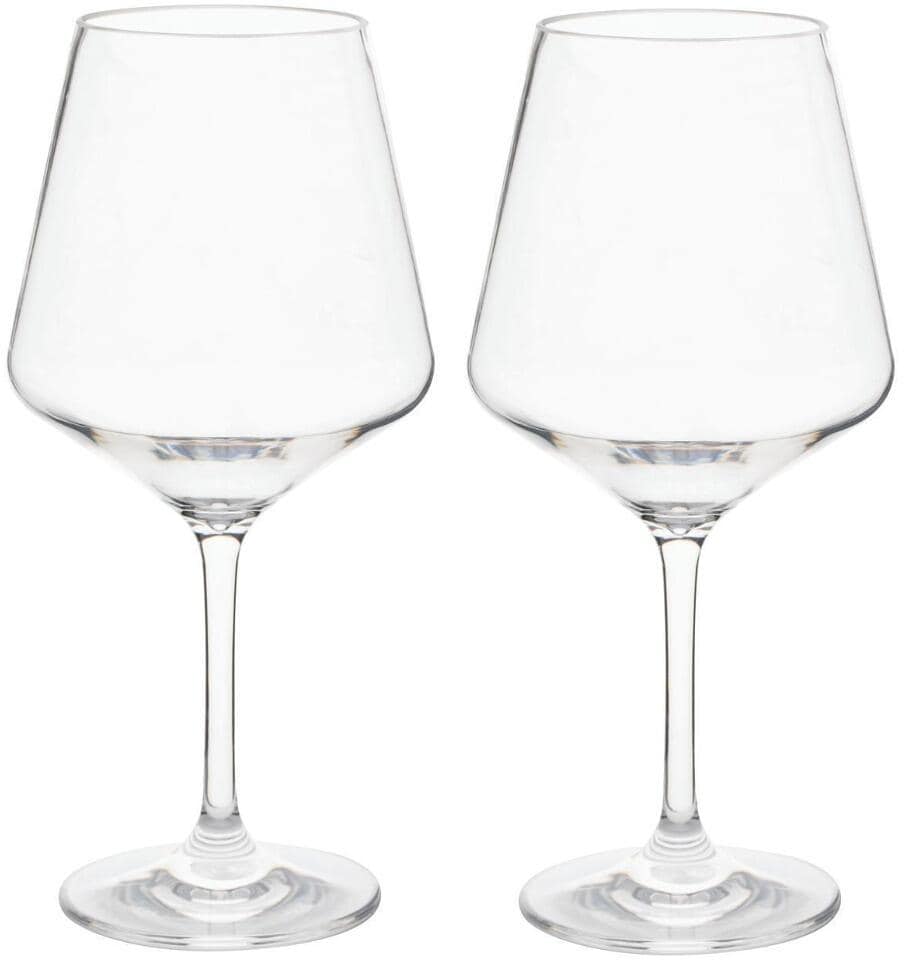 Gimex PC Solid Line Weinglas, 2er Set, 465ml