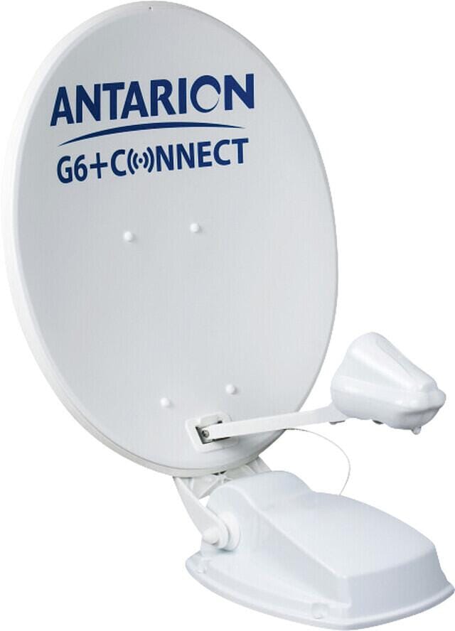 Antarion G6+ Connect automatische Satanlage, 72cm, Single, Parabolantenne, weiß