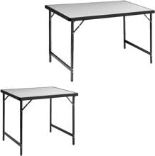BRUNNER Campingtisch Dinemic 4 Koffertisch Klapptisch Verstellbar Alu   Wetterfest Fr 4 Personen