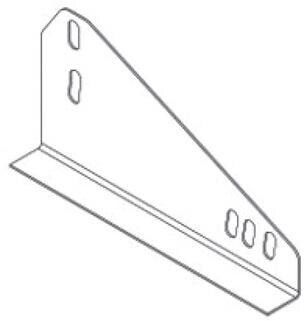 Carbest Schmalspur-Chassis-Adapter für AL-KO Vario III/AV, 2 Stück