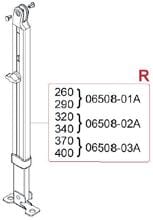 Stützfuß rechts für 2,6-2,9m Markisenlänge - Fiamma Ersatzteil Nr. 06508-01A - passend zu Fiamma F65 S