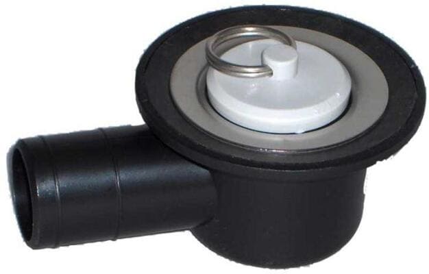 Reich Ablaufgarnitur, für Rohrsystem 28mm, abgewinkelt, 33mm