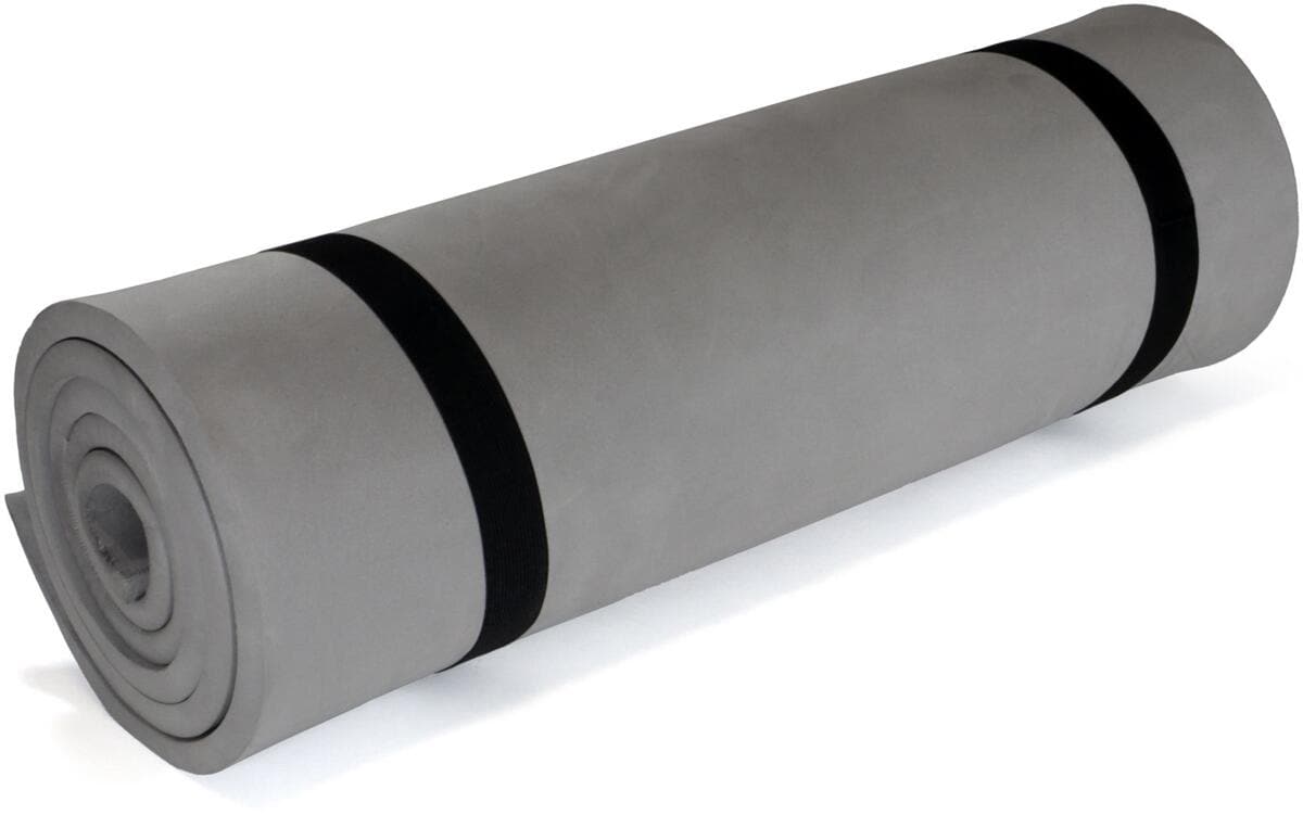 BasicNature Soft-Comfort Isomatte, 190x60cm, grau