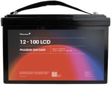 Phaesun Sun Save 12-100 LCD Lithium-Batterie, 100Ah