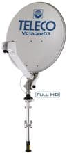 Teleco Voyager G3 Sat-Antenne mit manueller Anpeilung und Messskala