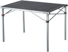 KingCamp kompakter Rolltisch, silber/grau, 107x70x70cm