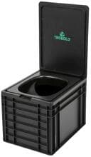 TROBOLO BilaBox Trenntoilette 2.Generation, 30x40x30cm, schwarz