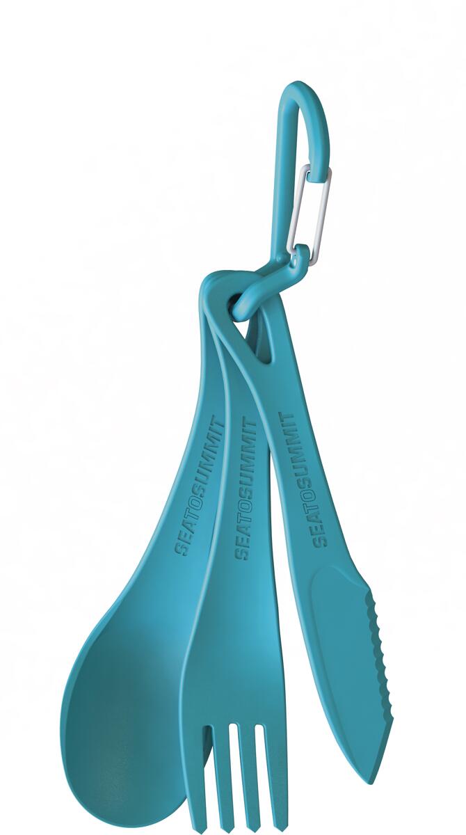 Sea to Summit Delta Besteck-Set, blau bei Camping Wagner Campingzubehör
